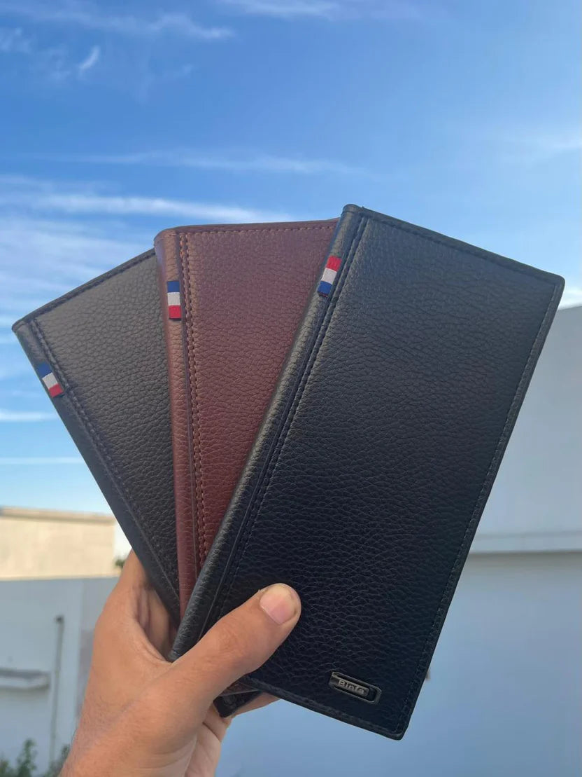 Premium Long Leather Wallet – Designed for Modern Gentlemen